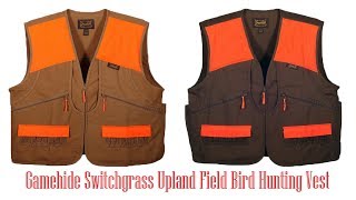 Gamehide Switchgrass Upland Field Bird Hunting Vest - Best Hunting Vest