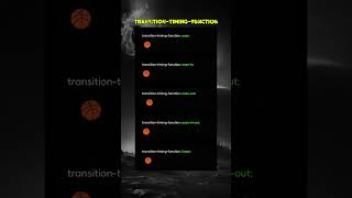 CSS "transition-timing-function" #css #html #codetomato