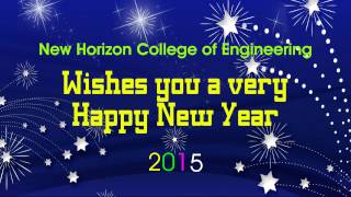 New Horizon College of Engineering wishes you a Happy New year 2015