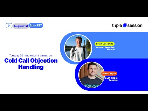 Mastering Cold Call Objection Handling | Sales Training