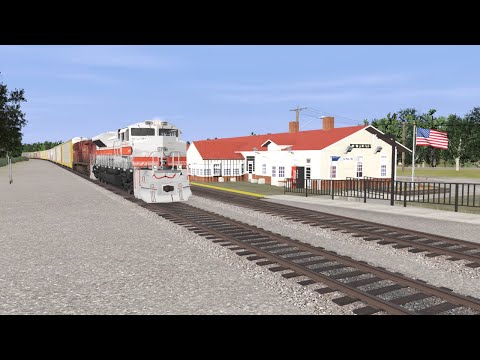 Trainz 2022: Heritage Unit Madness at La Plata, MO