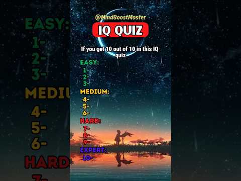 Part 104: IQ QUIZ 104 #iq #quiz #quiztest #trivia #quizchallenge #generalknowledge