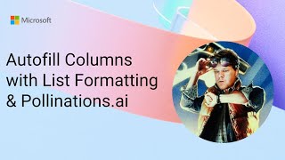 Autofill Columns with List Formatting & Pollinations.ai