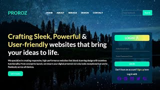 How to Create Responsive Website Tutorial 2025 🔥 | HTML CSS & JavaScript (Beginner Friendly)