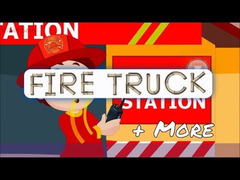 Fire Truck ➕ More Nursery rhymes | for Kids | babies by SimSam