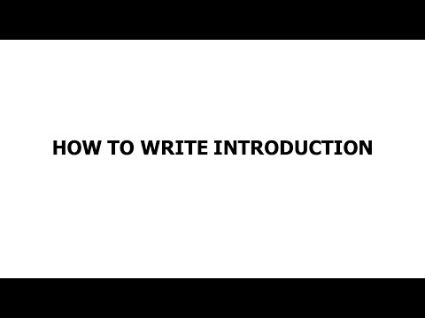 Steps in Formulating Introduction || Simplified Steps