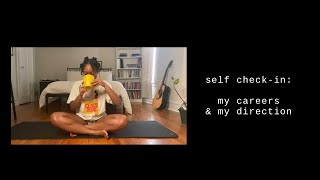 self check-in| my career …