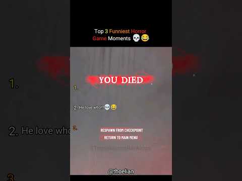 Top 3 Funniest Horror Game Moments 🔥🔥 Too Funny to be Scary 😂