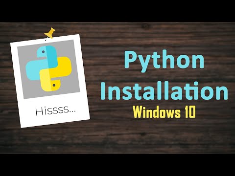 Install Python on Windows 10