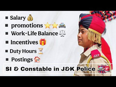 * JOB PROFILE *  in J&K Police 🚔🚨 All about JKP in one video .