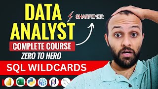 Data Analyst Tutorial #23 SQL Wildcards Explained | LIKE Operator, %, _