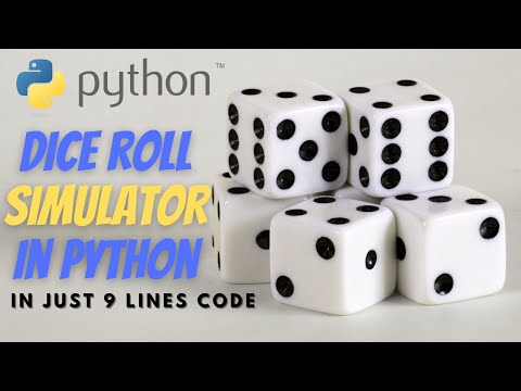 Dice roll simulator in Python | Python language | coding for student #coding #python #short #dice