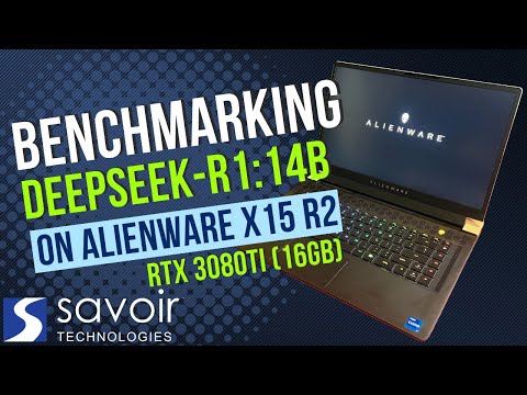 Benchmarking DeepSeek R1 14B on an Alienware x15 R2