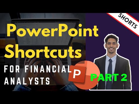 PowerPoint Shortcuts for Financial Analysts - Part 2 #Shorts
