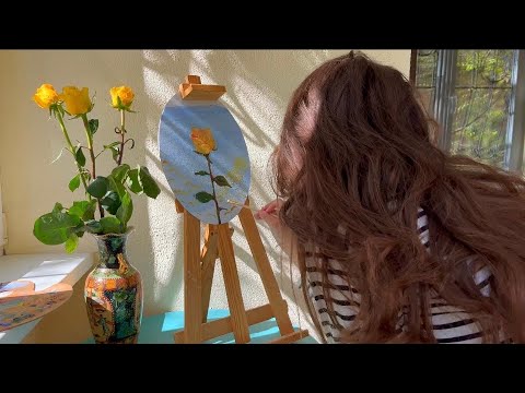 Day in my life - Surviving in Extremely Cold Spring 🥶 Living Alone Diaries 🤍 Cozy Art Vlog