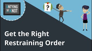 Get the Right Restraining Order