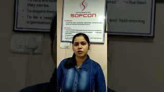 Sofcon Ahmedabad - Namrata Kaushik Placed as Embedded Engineer