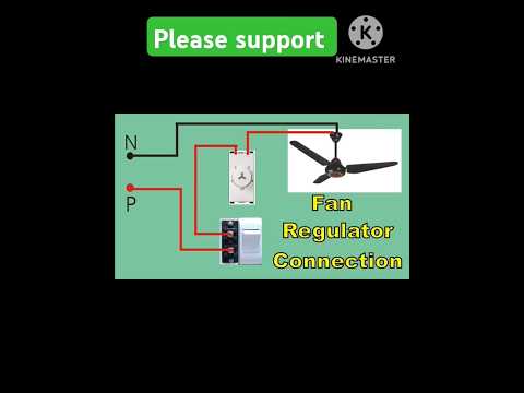 फैन सिंगल स्विचऔर टू वे स्विच कनेक्शन💡💡#basic#knowledge #shortshort#youtub#@omelectricknowledge💡💡