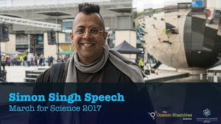 Simon Singh Speech - March for Science Bristol