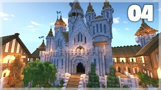 Minecraft: How to Build a Medieval Castle | Huge Medieval Castle Tutorial - Part 4