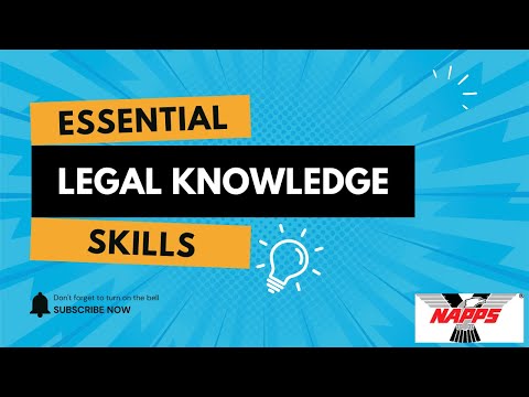 Legal Knowledge - Essential Skills Every Professional Process Server Should Master
