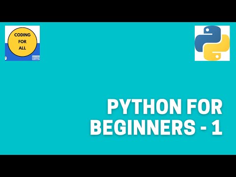 Python For Beginners -1 | Installation and Hello World