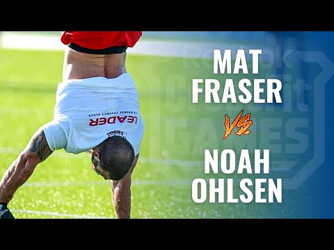Mat Fraser vs Noah Ohlsen Event 6 "Handstand Hold" - 2020 CrossFit Games