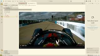 No commentary, open Java 23 Coding - Creating a Formula E game with Java - No AI help