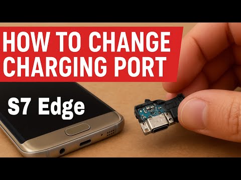Samsung s7 edge charging port replacement | S7 Edge charging Jack Change | Charging Port Repair 
