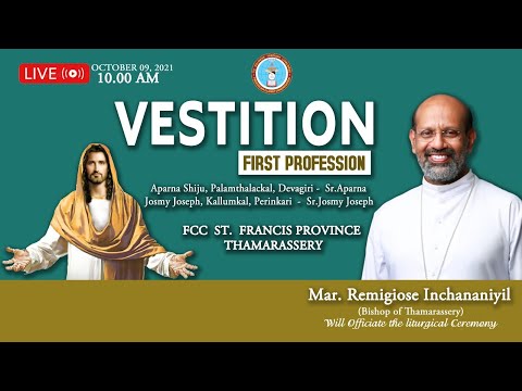 FCC St.Francis Province Thamarassery-VESTITION & FIRST PROFESSION | LINK 2 | IconzMediaHub