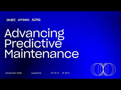 AI in Energy | Hydro x Alpiq x Unit8