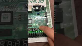 Lock Combination with Setting and Lock Functionality  #electronics #fpga #verilog #engineering
