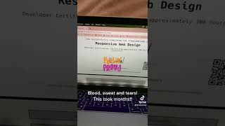 Finally achieved my Responsive Web Design certificate!