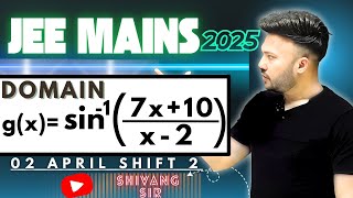 JEE MAIN PYQ 2025 ( 02 April  - shift 2 ) || Relation and Function   PYQ || IIT JEE Class12 #jee2026