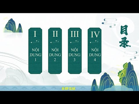 Mẫu Slide Văn Học Cổ Trang