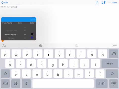 PDF Creator - iPad & iPhone