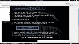 WordPress [2/3] - From XSS to RCE 2.0 - Black Hat Europe Arsenal 2015