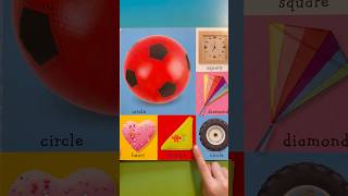 First Shapes for Babies and Toddlers| #firstwords #learningfortoddlers #shapesforkids