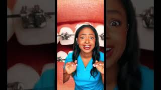 Stop braces pain now! #braces #hygienist
