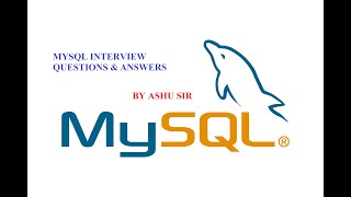 Sql & Mysql  Interview Questions and Answers | java64bit 2021 | Live Studies |By Ashu sir