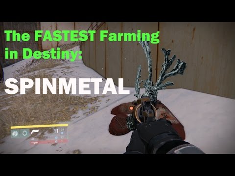Destiny Earth Chest Run - FASTEST Chest & Spinmetal Farm Run - 110+ Spinmetal/Hr
