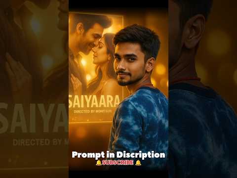 🔥SAIYAARA Movie Photo Editing 😍 || ChatGPT Prompt #viral #short #trending #chatgpt