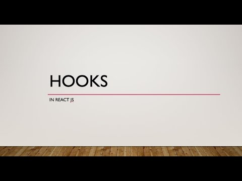 Hooks in React js - useState