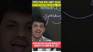 IPU Leetcoaching Tips for Top 100 Rank kaise aaye IPU LEET DTU CUET LEET PULEET SLIET NSUT JELET