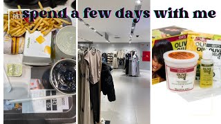 VLOG💫 :RELAXING MY HAIR|A LITTLE UNBOXING | A LITTLE SHOPPING and more#foryou