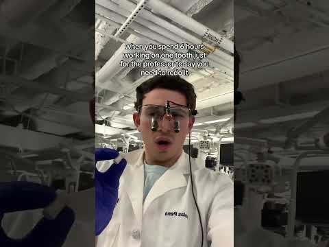 Sim lab struggles #dentalstudent #dental #doctor #dentistry #dentist #tooth #dentalschool #dentists