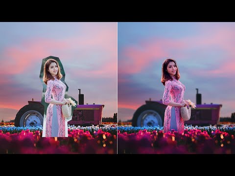 Belajar Manipulasi Dasar agar Foto Menyatu dengan Background | Photoshop Indonesia