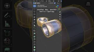 Hard surface Exercise   #3d #blender3d #blender #3dmodeling #3dmodelingtips #tutorial #3dart  #game