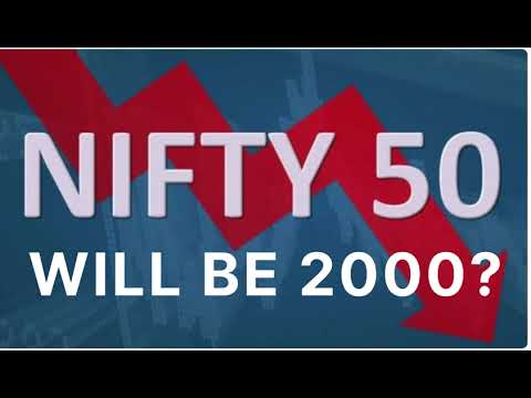 NIFTY 50 WILL BE 2000😧😧🔥 #nifty #stockmarket