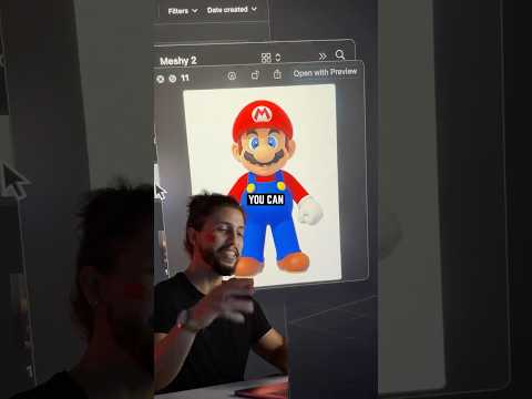 Anyone can make 3D super easily. #3DForAll #MeshyAI #3ddesign